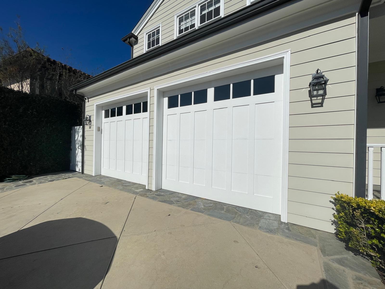Garage door spring replacement
