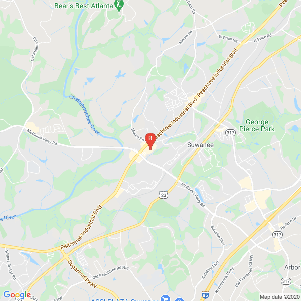 Map of A1 Garage Door Repair service area in Burlington County, NJ